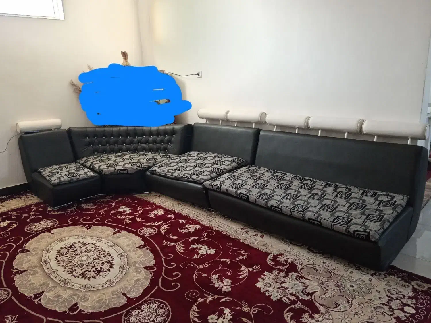 مبل چرم ۸ نفره|مبلمان خانگی و میز عسلی|تربت جام, فاز ۱ فرهنگیان|دیوار