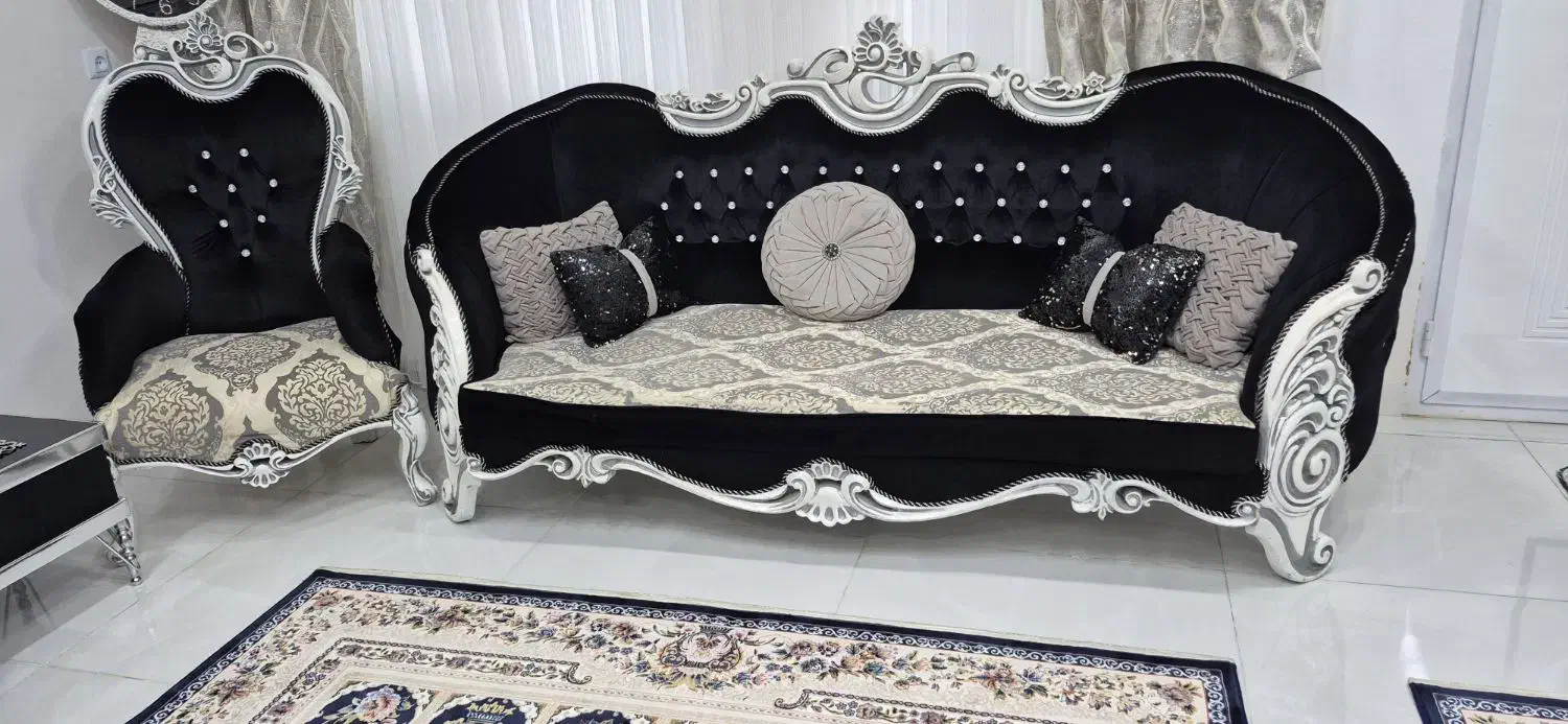 مبل سلطنتی|مبلمان خانگی و میز عسلی|سلماس, |دیوار