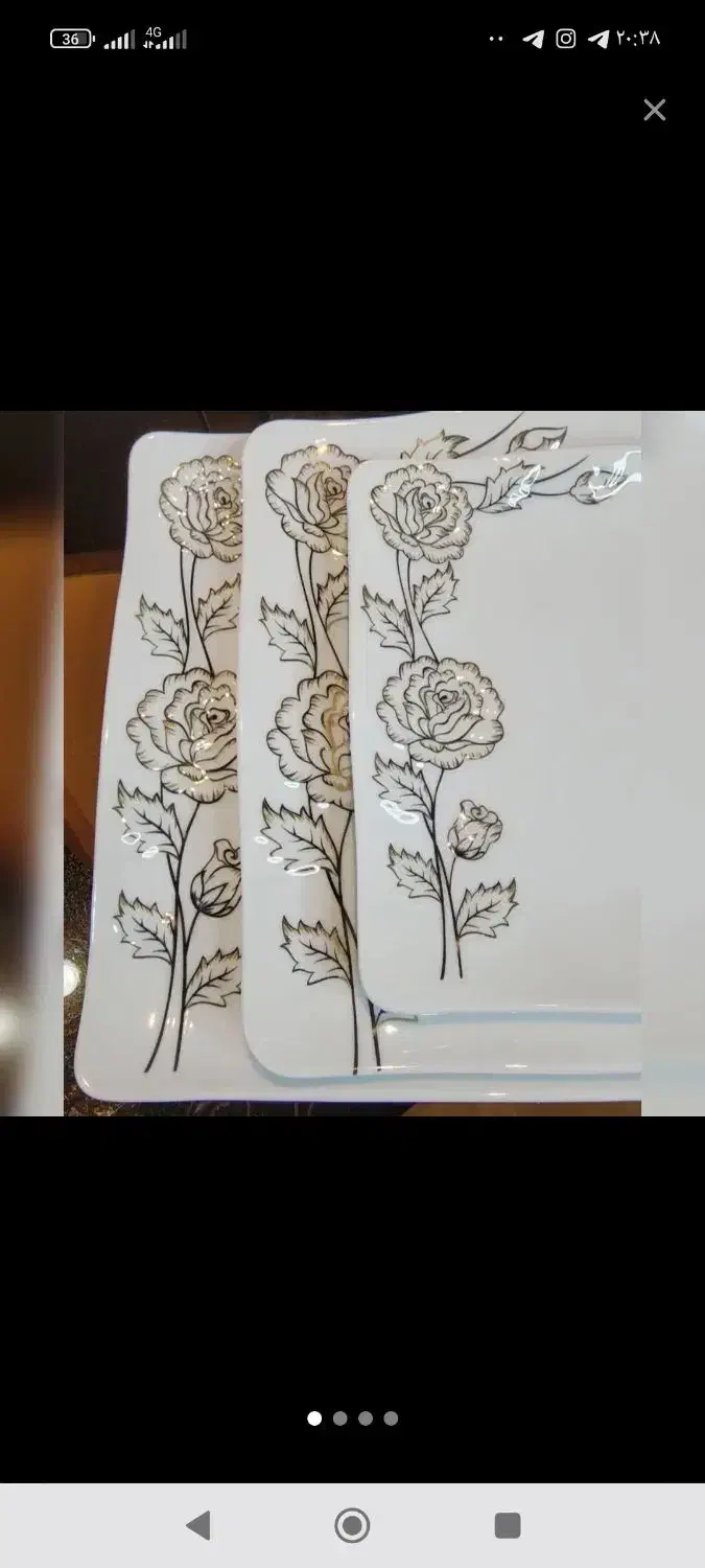 چینی ۱۲نفره کامل بدون استفاده|ظروف سرو و پذیرایی|کامیاران, |دیوار