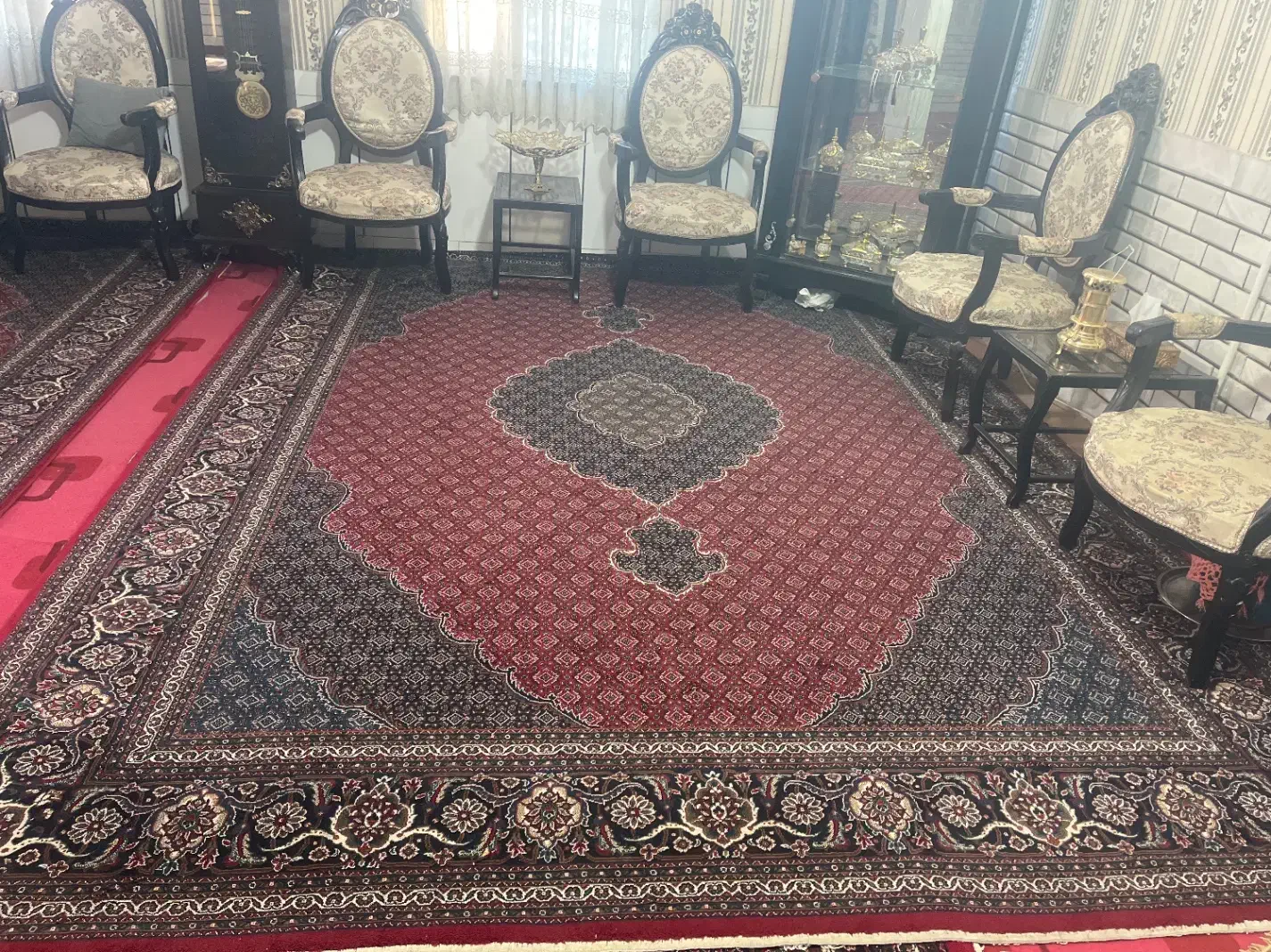 فرش ۱۲ متری ۴ عدد تمیز و در حد نو|فرش|دورود, |دیوار