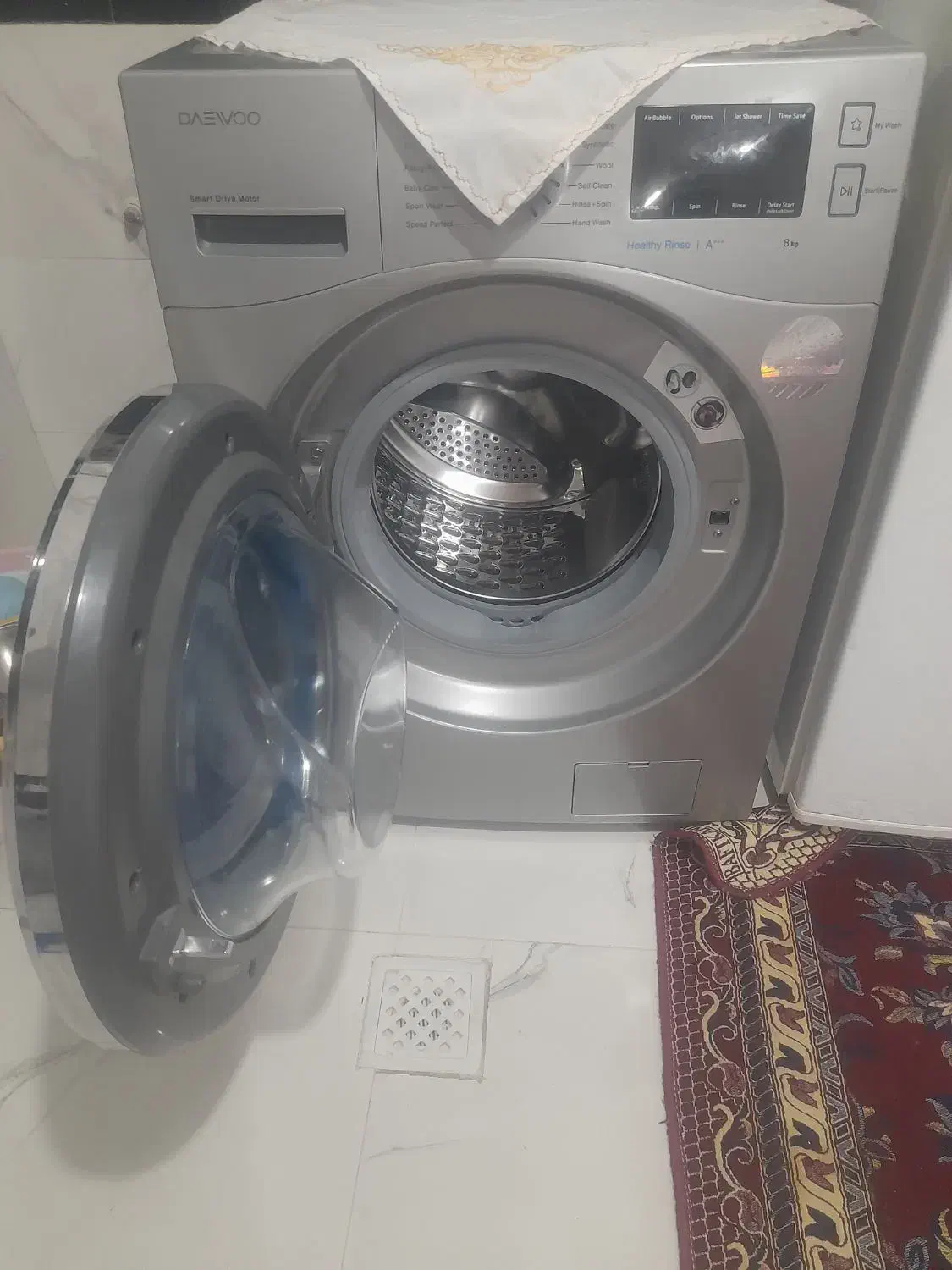 ماشین لباسشوی هشت کیلویی قیمت 25|ماشین لباسشویی و خشک‌کن لباس|شیراز, شهرک صنعتی شیراز|دیوار