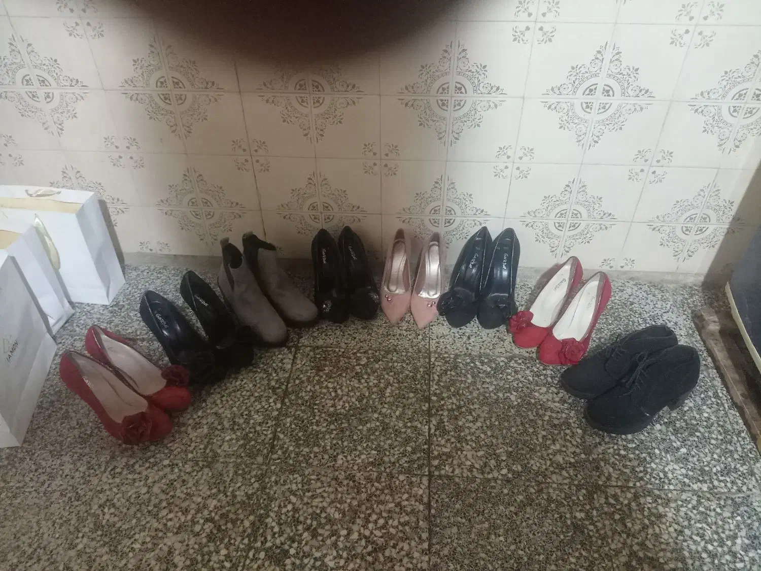 8 جفت کفش مجلسی زنانه|کیف، کفش، کمربند|نوشهر, |دیوار