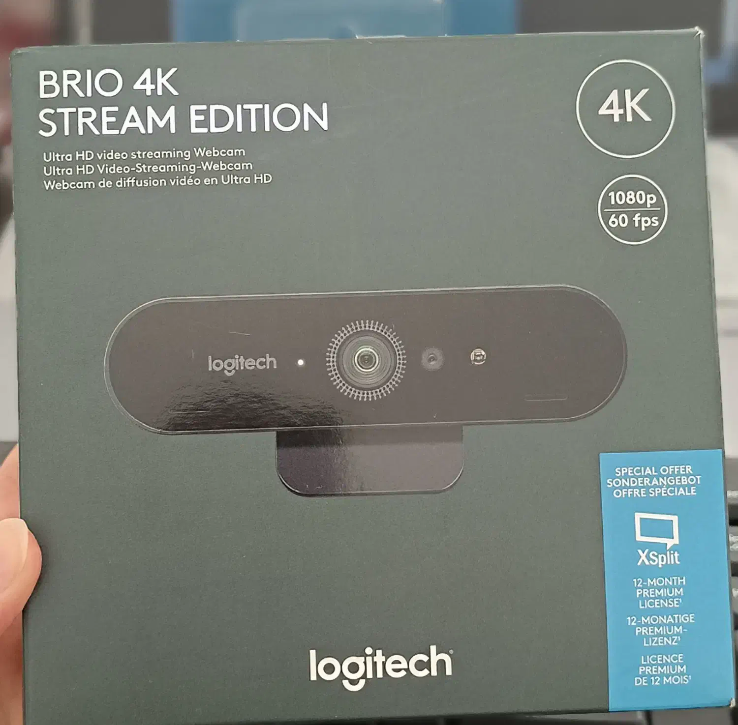 وب کم لاجیتک مدل BRIO 4K|قطعات و لوازم جانبی رایانه|گرگان, |دیوار