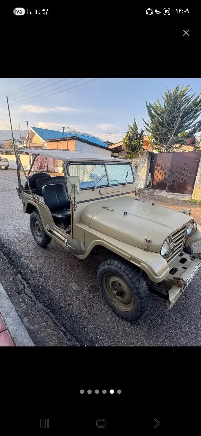 جیپ کاام ۱۳۶۲|خودرو کلاسیک|سلمان‌شهر, |دیوار