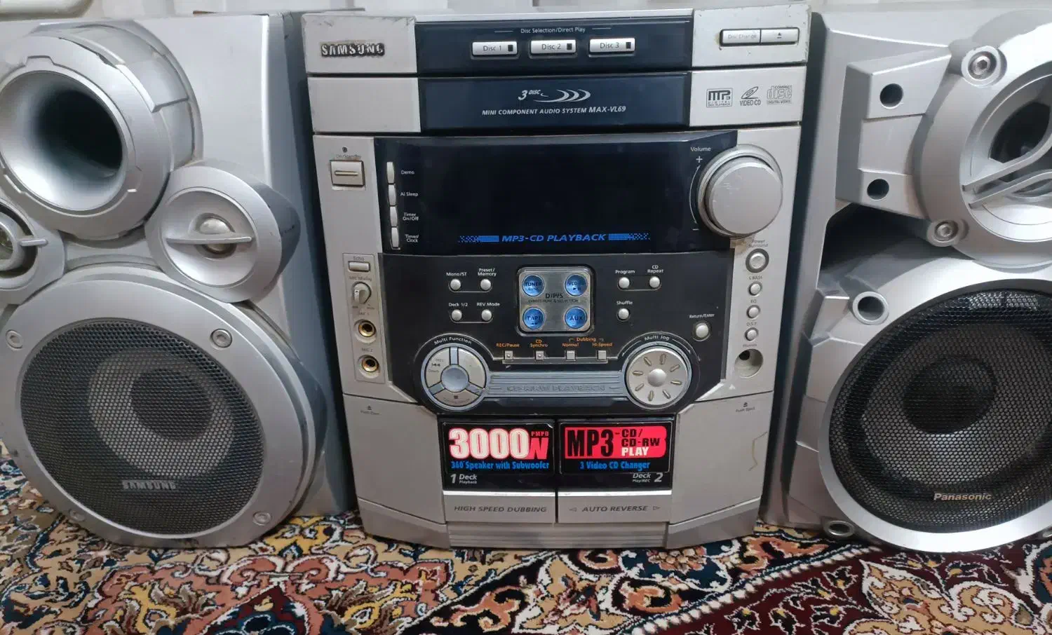 ضبط سامسونگ اصل ،بلوتوث و فلش|سیستم صوتی خانگی|سیرجان, |دیوار