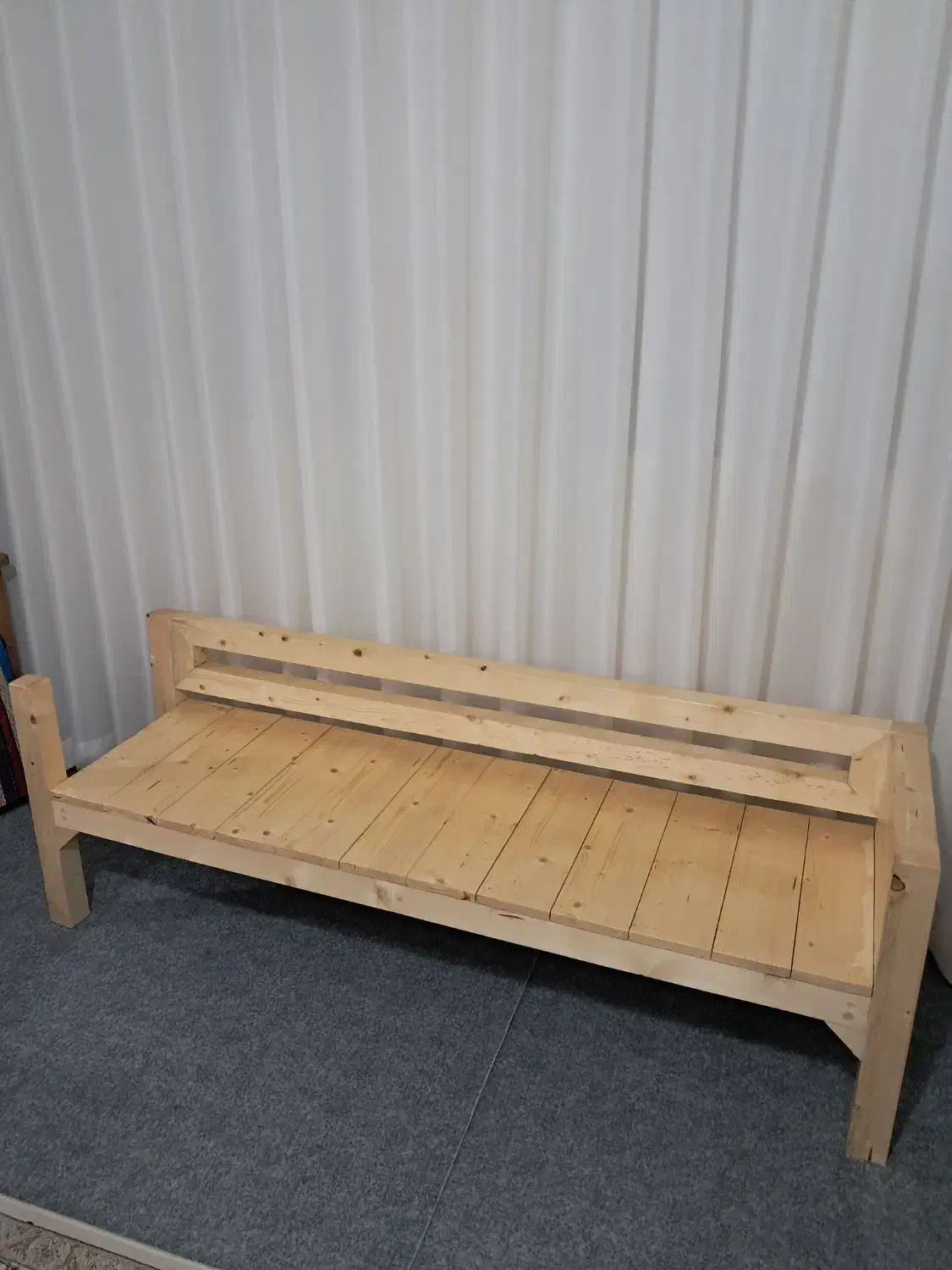 نیمکت چوب نراد|صندلی و نیمکت|لنگرود, |دیوار