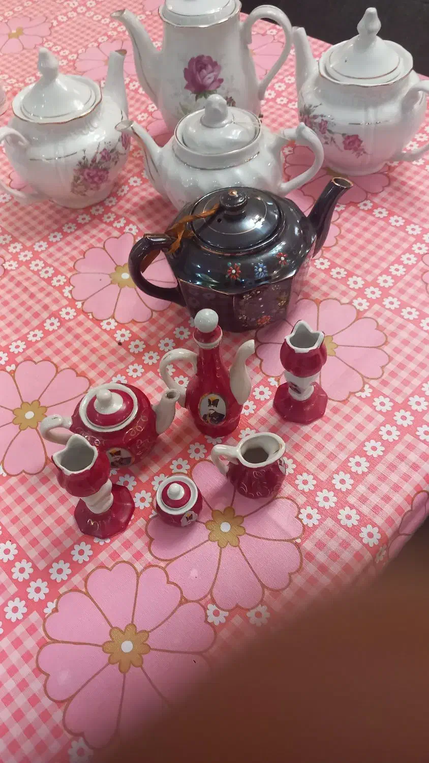 تعدادی قوری دکوری خارجی|قوری، کتری، قهوهساز دستی|تهران, علم و صنعت|دیوار