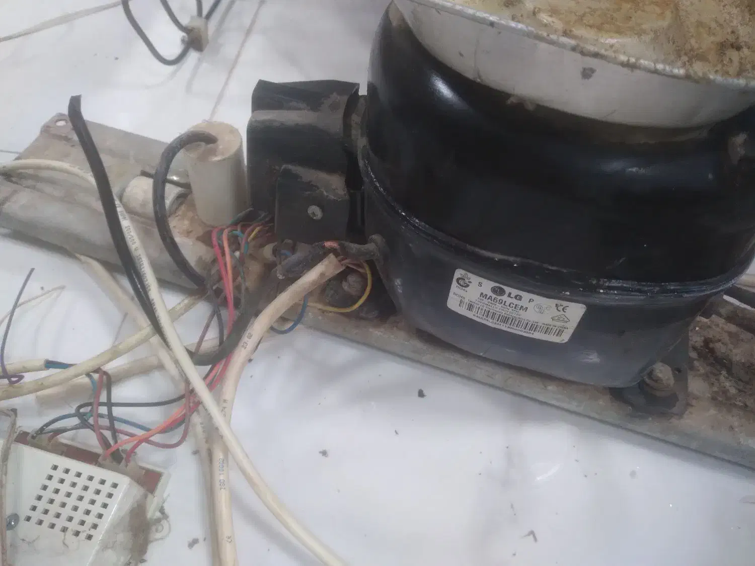 موتور یخچال اورست|یخچال و فریزر|پارس‌آباد, |دیوار