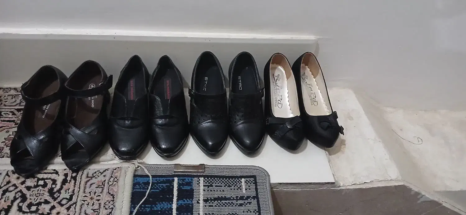 کفش زنانه چرم|کیف، کفش، کمربند|کرمانشاه, |دیوار