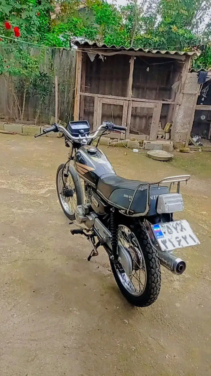 هوندا ۲۰۰|موتورسیکلت|رشت, حافظ آباد|دیوار