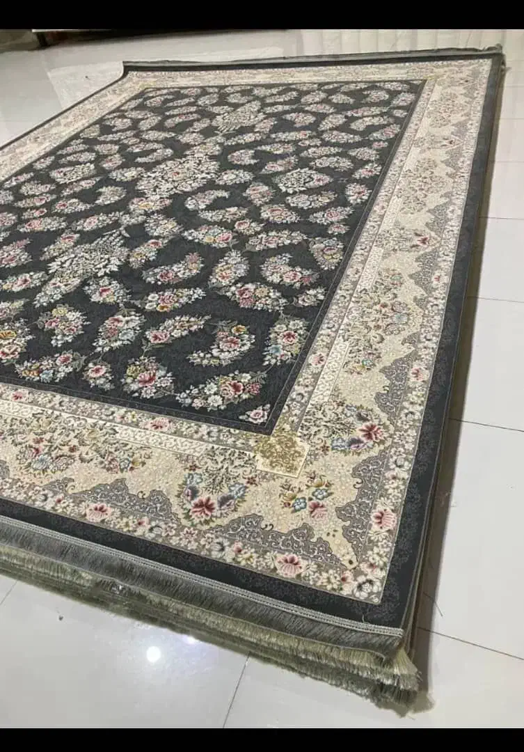 فرش هزار شانه طرح افشان باغ بهشت|فرش|دوگنبدان, |دیوار