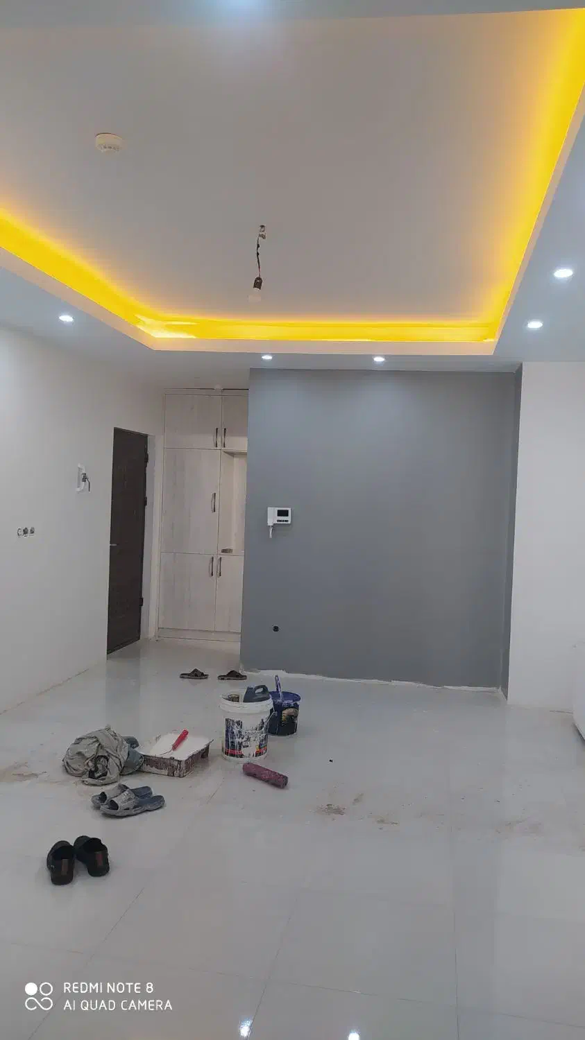 نقاشی ساختمان نضمینی|خدمات پیشه و مهارت|اندیشه, شهرک کوثر|دیوار