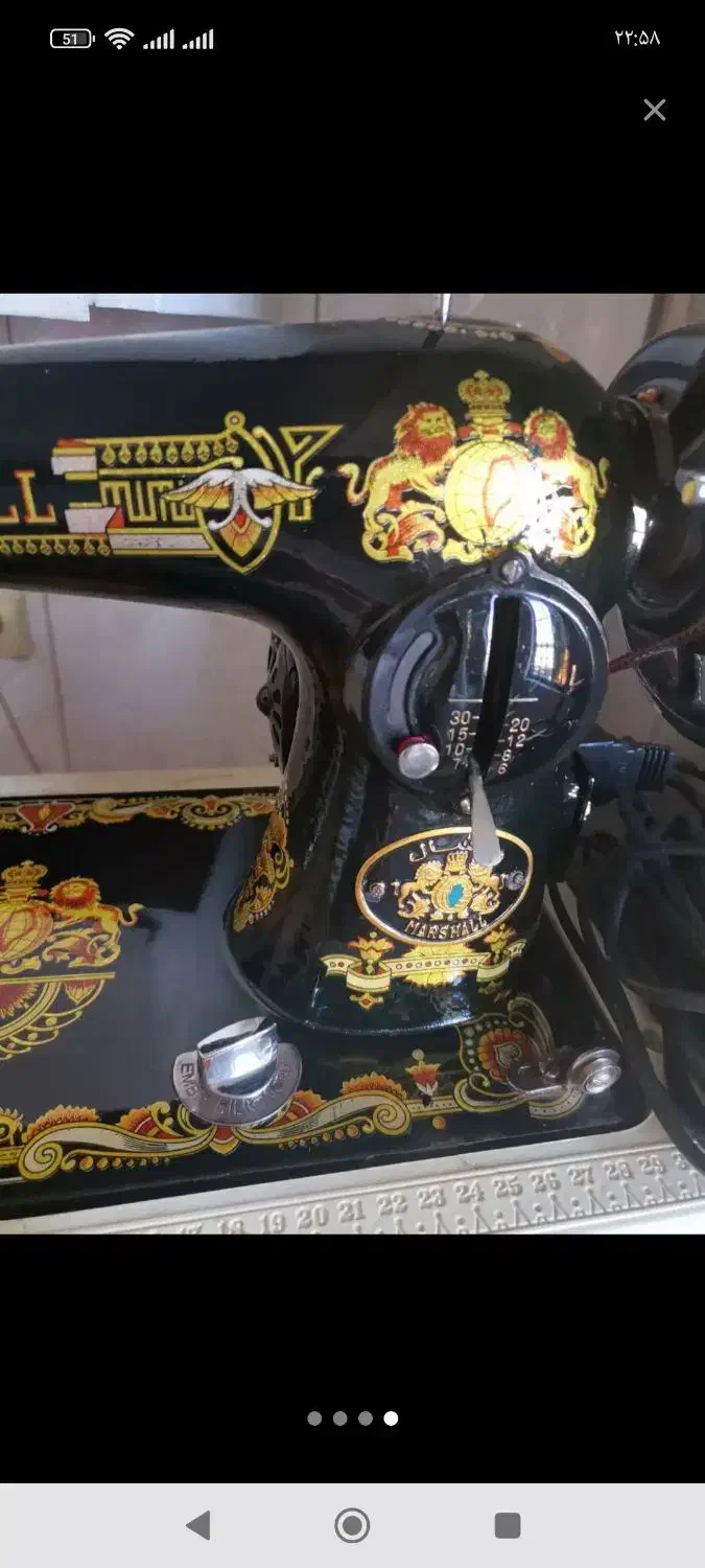 چرخ خیاطی مارشال اصل سنگین وزن برقی|چرخ خیاطی و ریسندگی|قم, ولیعصر|دیوار