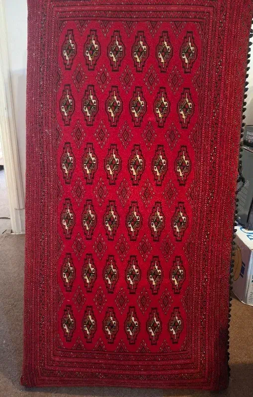 پشتی فرش دست بافت|پشتی|گنبد کاووس, |دیوار