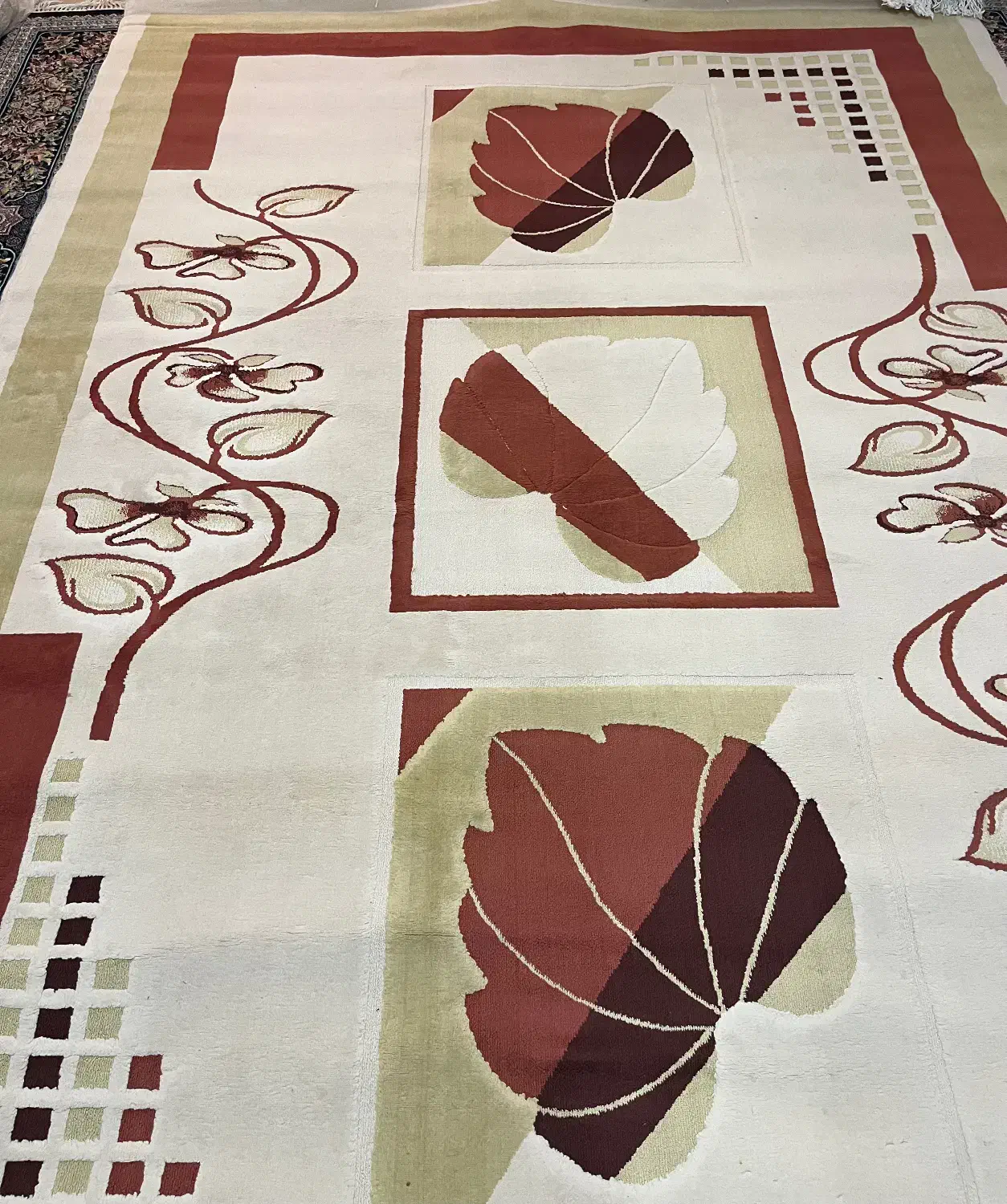 یک جفت گلیم فرش 9 متری در حد نو|فرش|رامهرمز, |دیوار