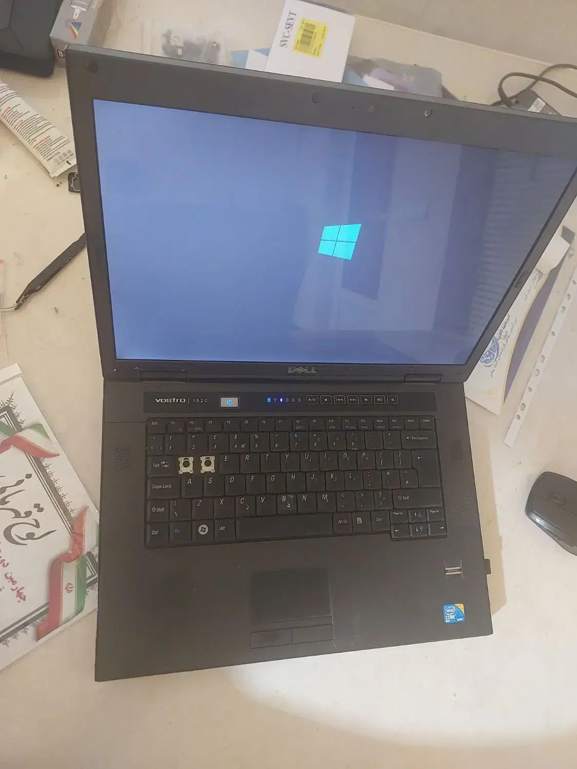 لپ تاپ Dell|رایانه همراه|هشتگرد, هشتگرد قدیم|دیوار