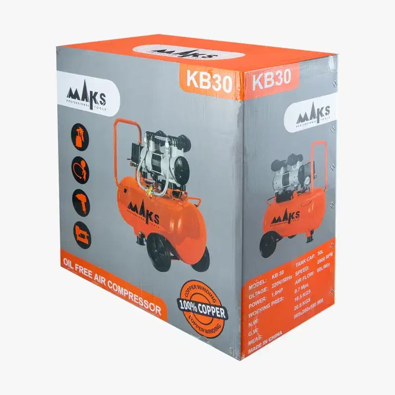 کمپرسور مکس ۳۰لیتری سایلنت|ماشینآلات صنعتی|اهواز, باغ شیخ|دیوار