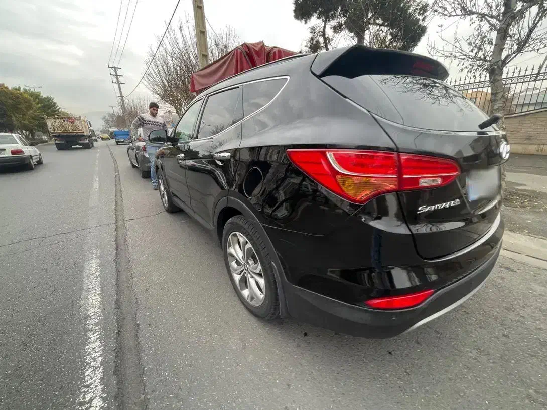 سانتافه 2015 بی رنگ فول آپشن مشکی هیوندا|خودرو سواری و وانت|رامجین, |دیوار