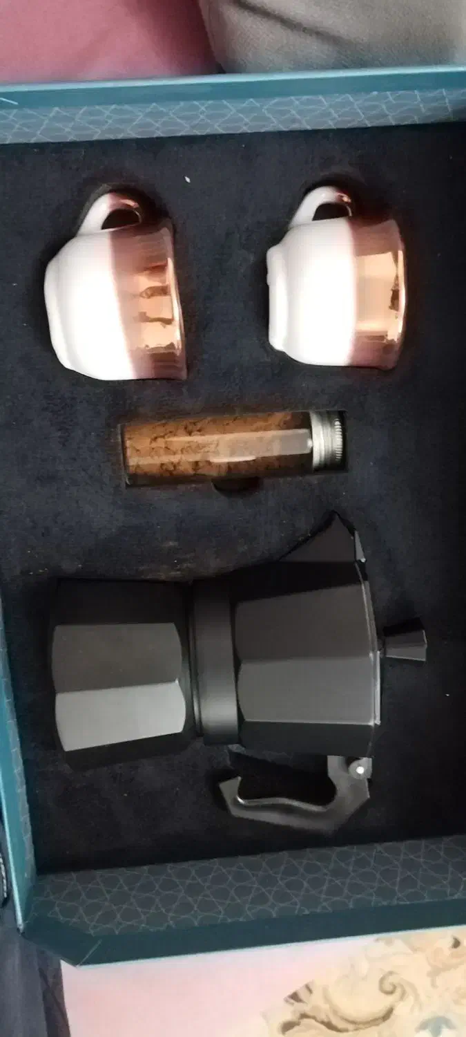 ست کامل موکاپات|قوری، کتری، قهوه‌ساز دستی|تهران, اختیاریه|دیوار