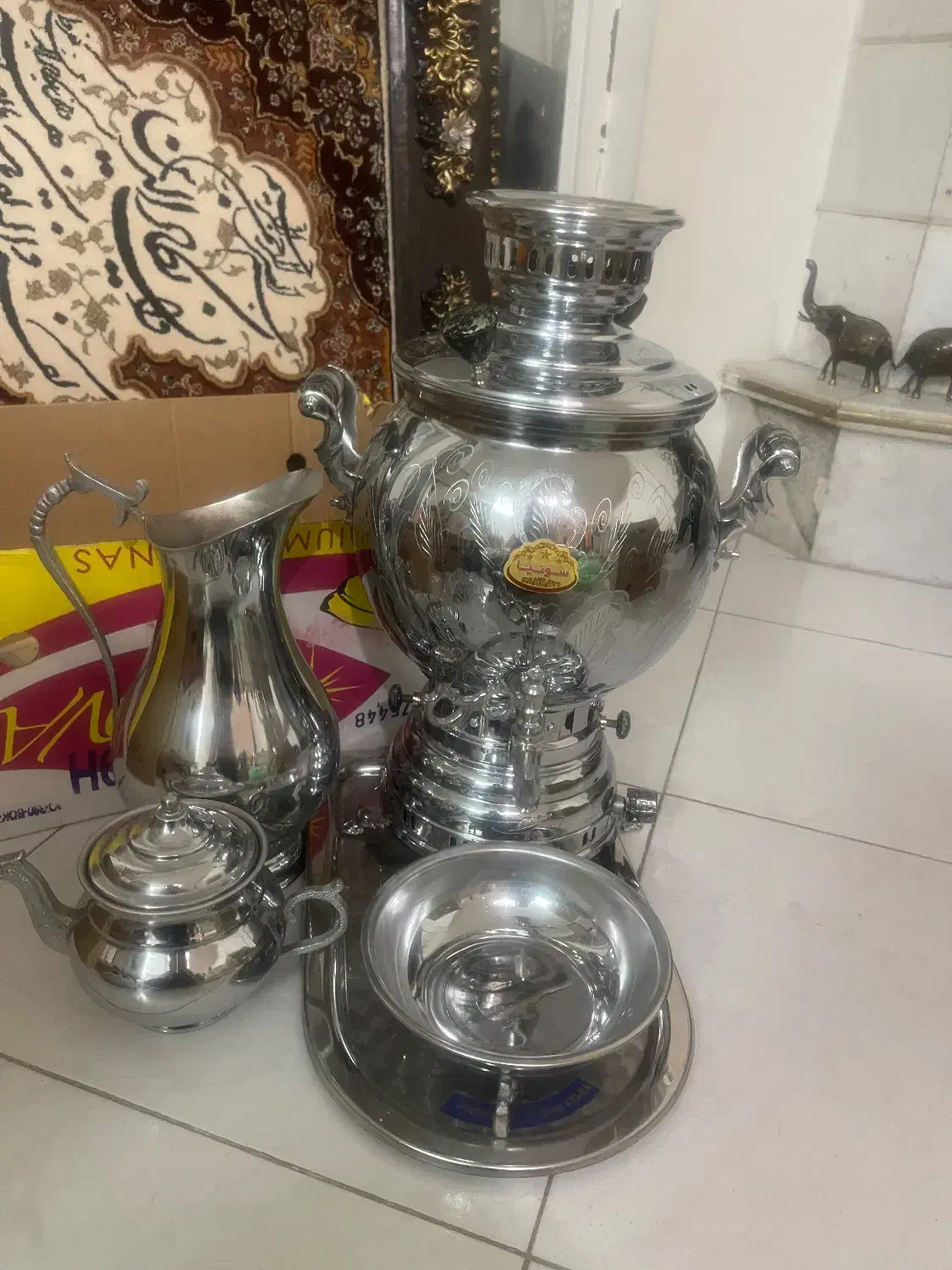 سماور گازی|سماور، چایساز، قهوهساز|گرگان, |دیوار