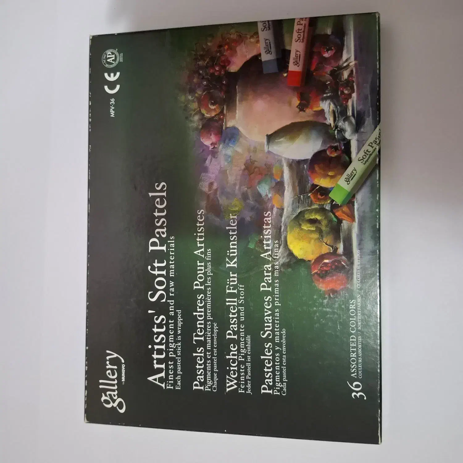 پاستل گچی گالری 36 رنگ|لوازم التحریر|بابل, |دیوار