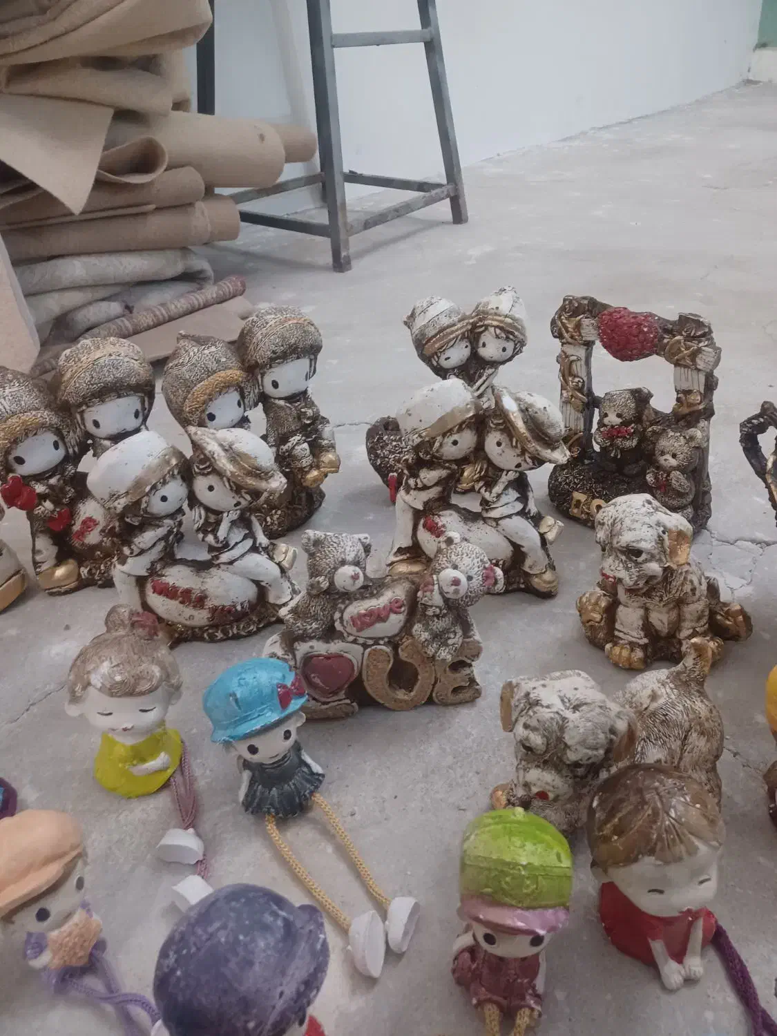 ۴۰ عدد دکوری بزرگ و کوچک|مجسمه، تندیس، ماکت|دامغان, |دیوار