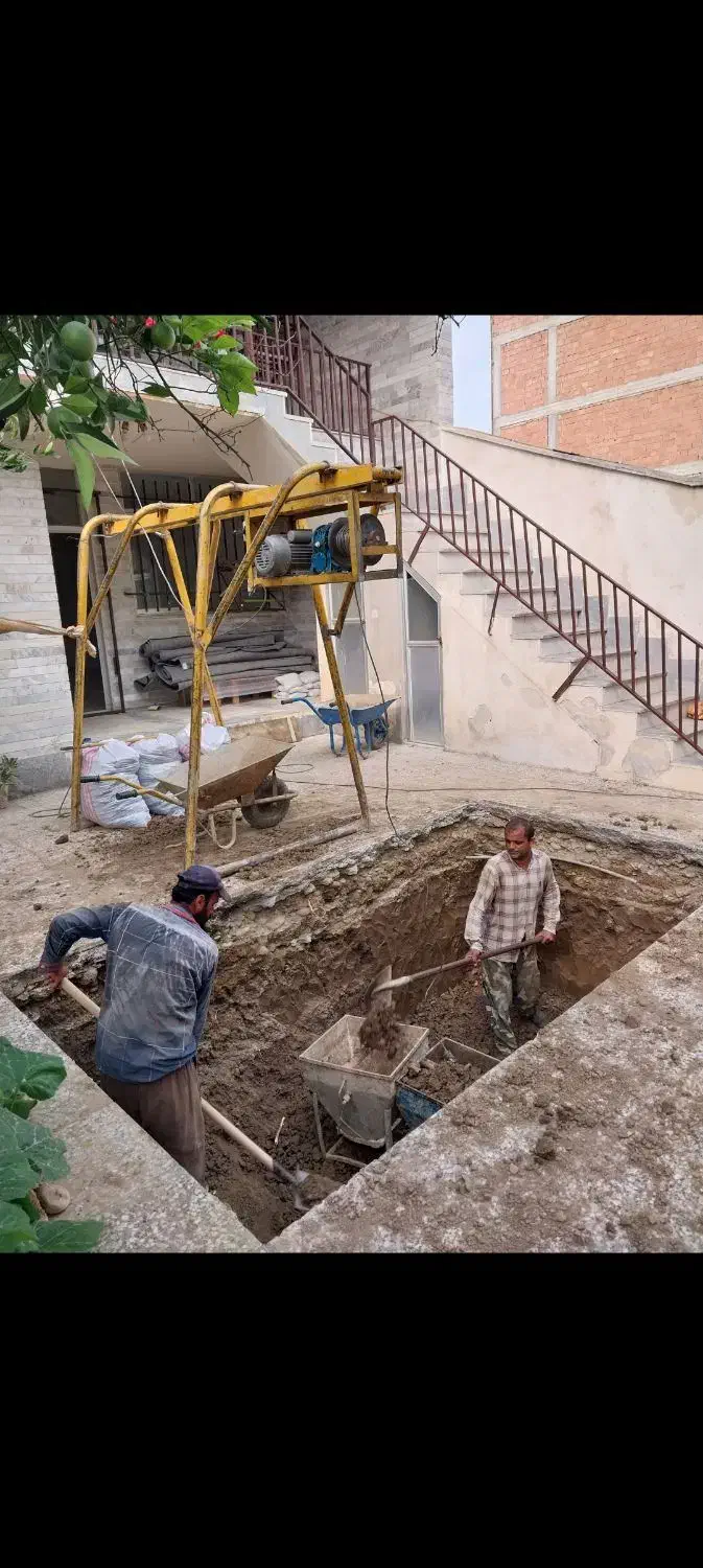 چاه کن|خدمات پیشه و مهارت|ساری, |دیوار