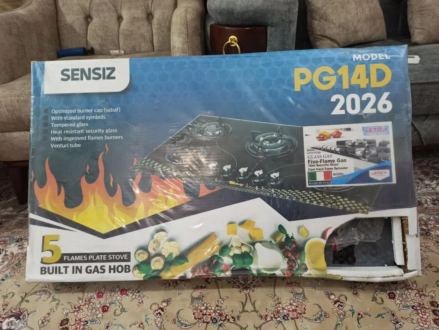 گاز صفحه ای|اجاق گاز و لوازم برقی پختوپز|بندر کنگان, |دیوار