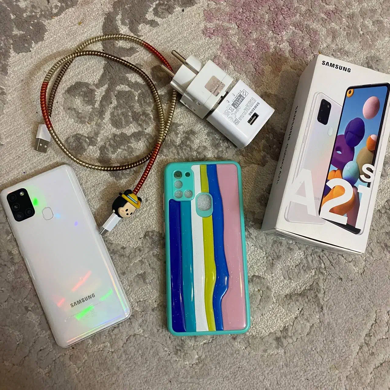گوشی سامسونگ A21s با حافظه 64 ویتنام در حد آکبند|موبایل|شیراز, زرهی|دیوار
