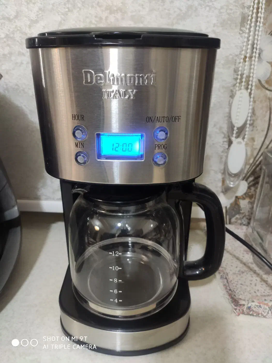 قهوه ساز دلمونتی نو با گارانتی|سماور، چایساز، قهوهساز|ری, علایین|دیوار