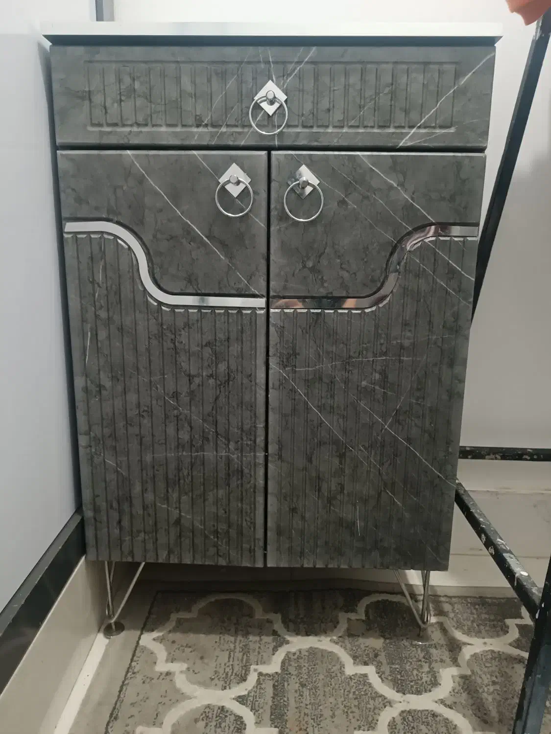 سرویس چوب ، اینه کنسول و میز تی وی با جاکفشی|بوفه، ویترین، کنسول|تربت‌حیدریه, ده پائین|دیوار