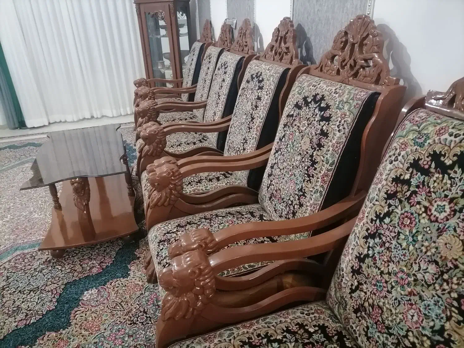 مبل قالی|مبلمان خانگی و میز عسلی|زرند, |دیوار