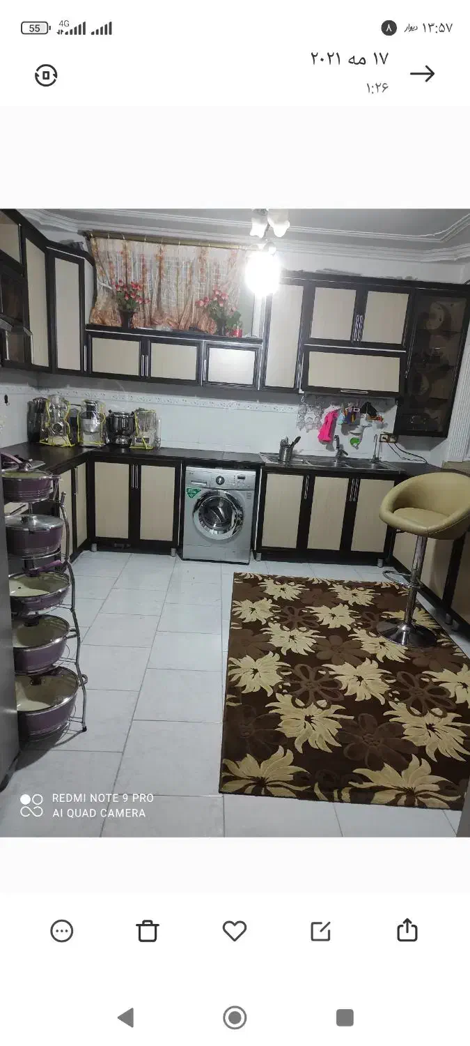 فرش شگی ۹متری ترک زیبادرحدنو،وچند تا گلیم فرش سالم|فرش|زاهدان, |دیوار