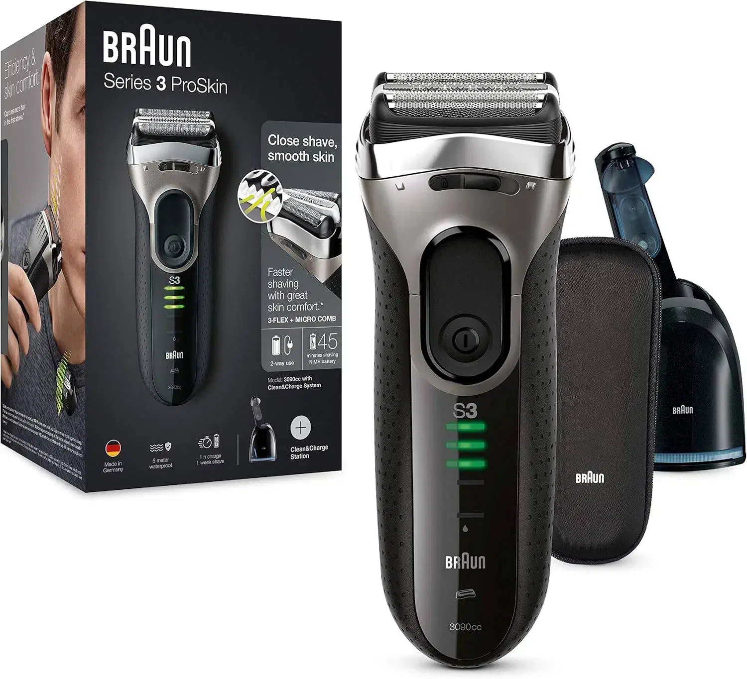 ریش تراش براون آلمان Braun 3090cc Series 3|آرایشی، بهداشتی، درمانی|تهران, یوسف‌آباد|دیوار