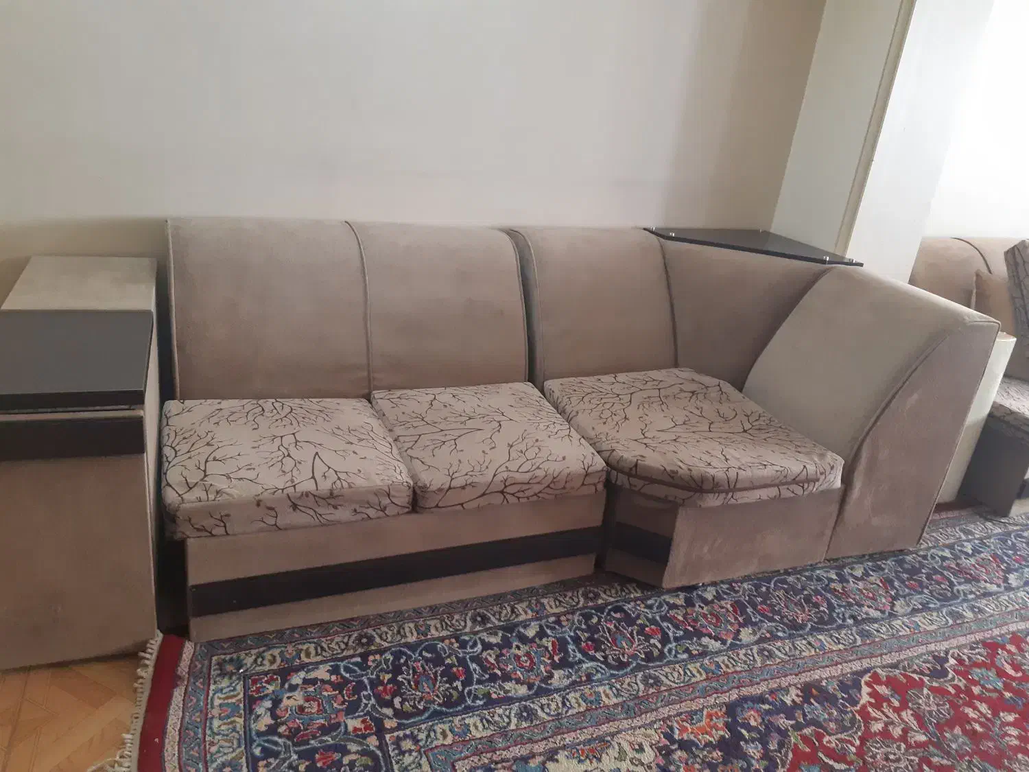 مبل،مبلمان هفت نفره،سه دست مبل ،میزجلو مبلی،عسلی|مبلمان خانگی و میز عسلی|اصفهان, شیخ طوسی|دیوار