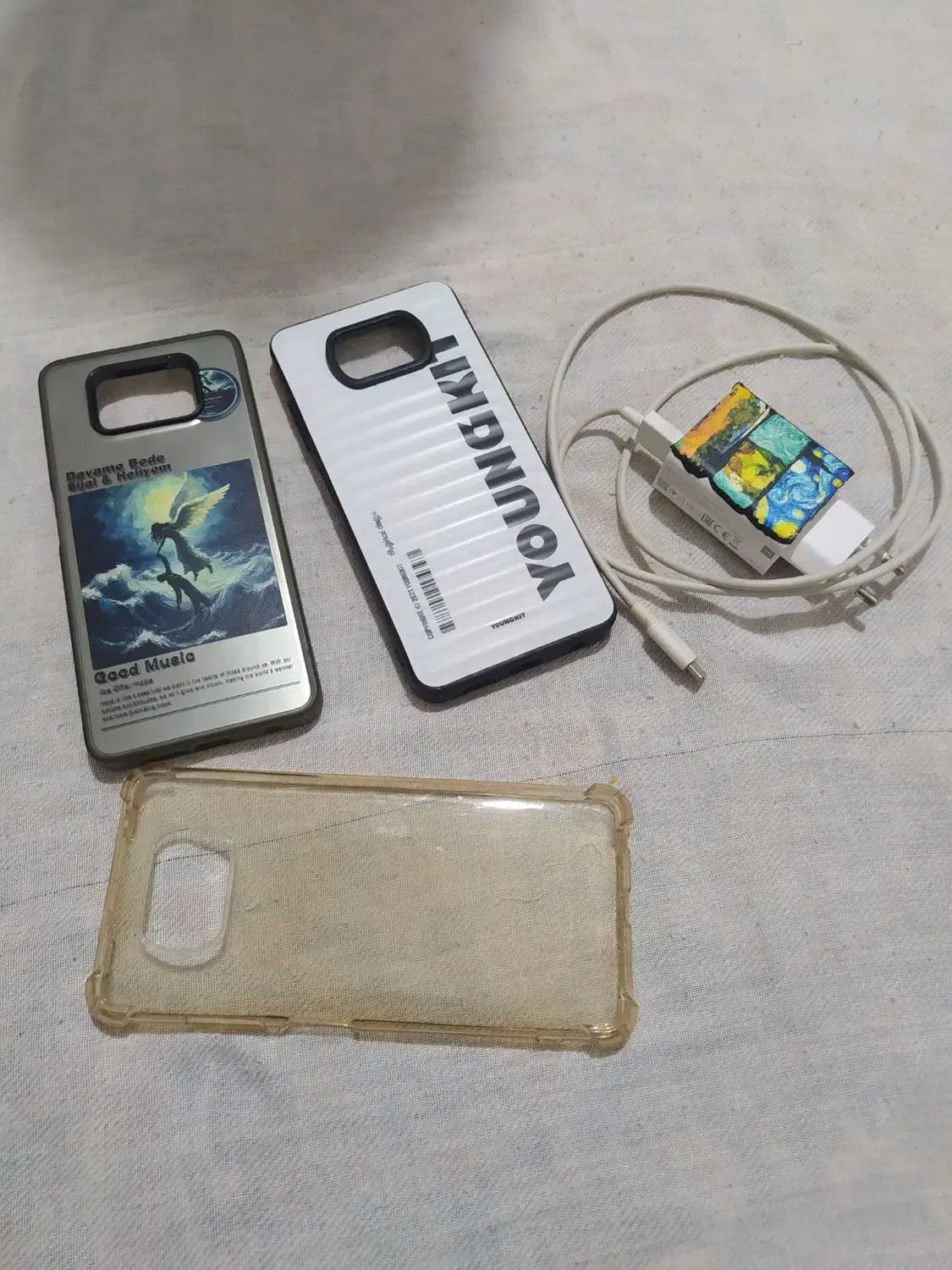 سه تا قاب گوشی پوکو x3 وشارژر|لوازم جانبی موبایل و تبلت|سنقر, |دیوار