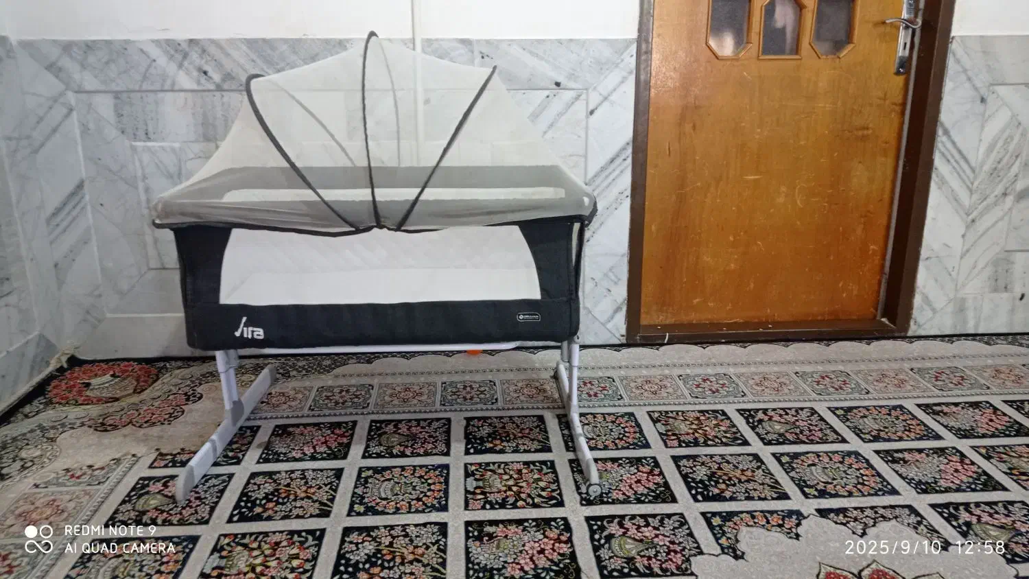 تخت کنار مادر دلیجان|اسباب و اثاث بچه|بیرجند, |دیوار