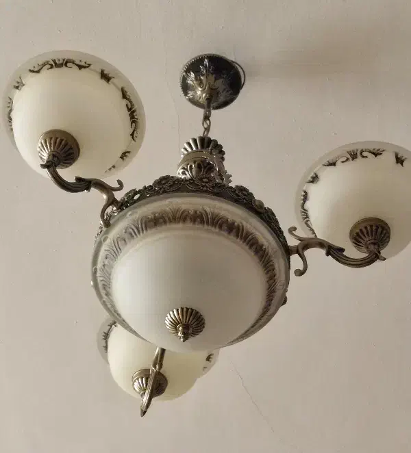 لوستر ۳ شاخه|لوستر و چراغ آویز|چهاردانگه (تهران), |دیوار