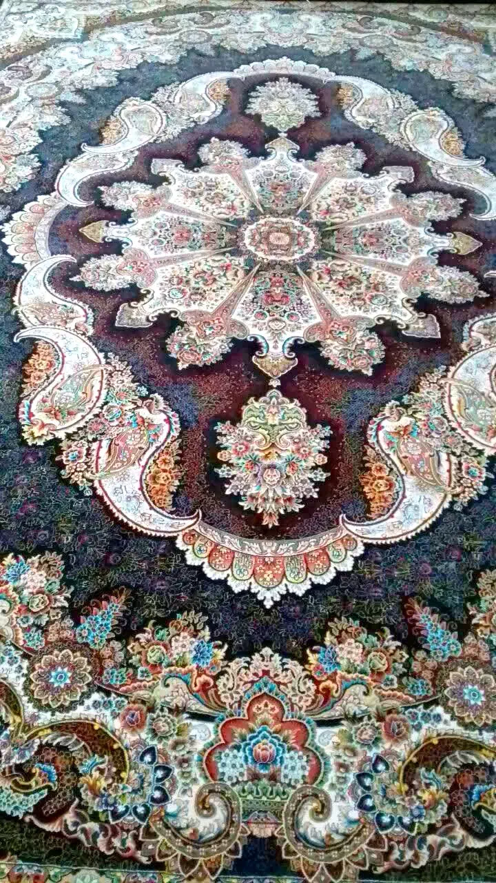 دو عدد فرش 700 شانه درجه یک برازجان|فرش|برازجان, |دیوار