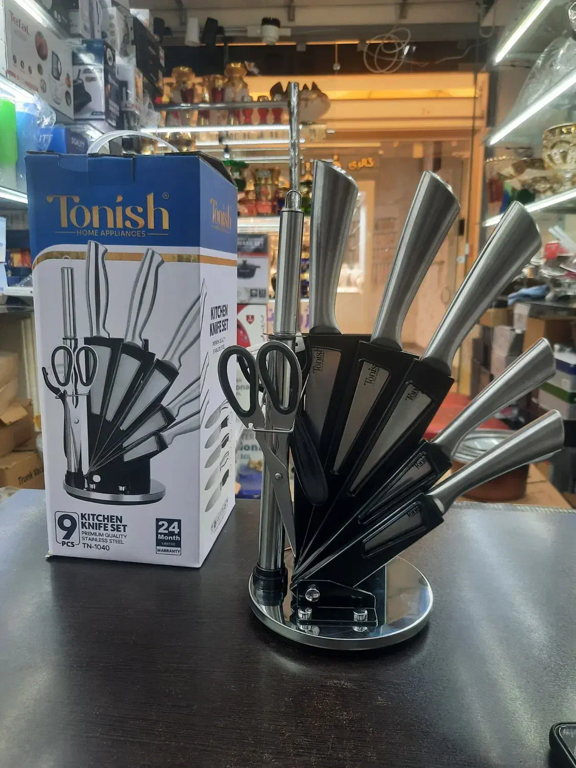 سرویس چاقو تمام استیل|ظروف پختوپز|تبریز, |دیوار