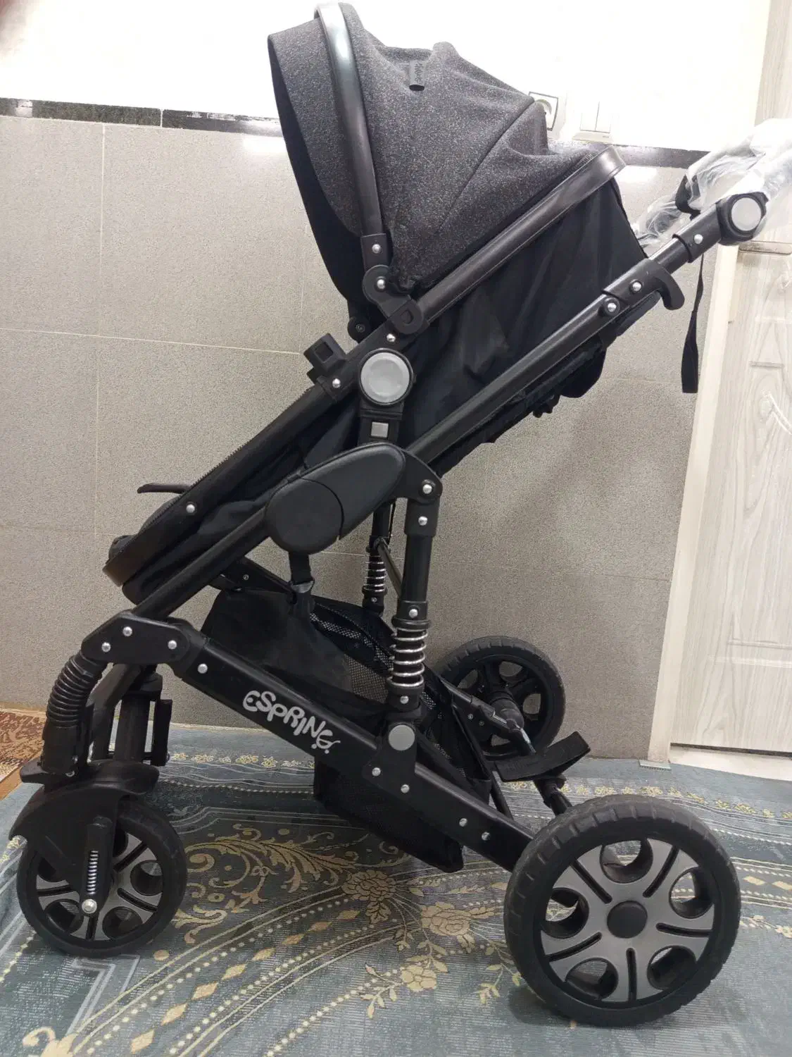 کالسکه اسپرینک حرفه ای|کالسکه و لوازم جانبی|ری, دولتآباد|دیوار