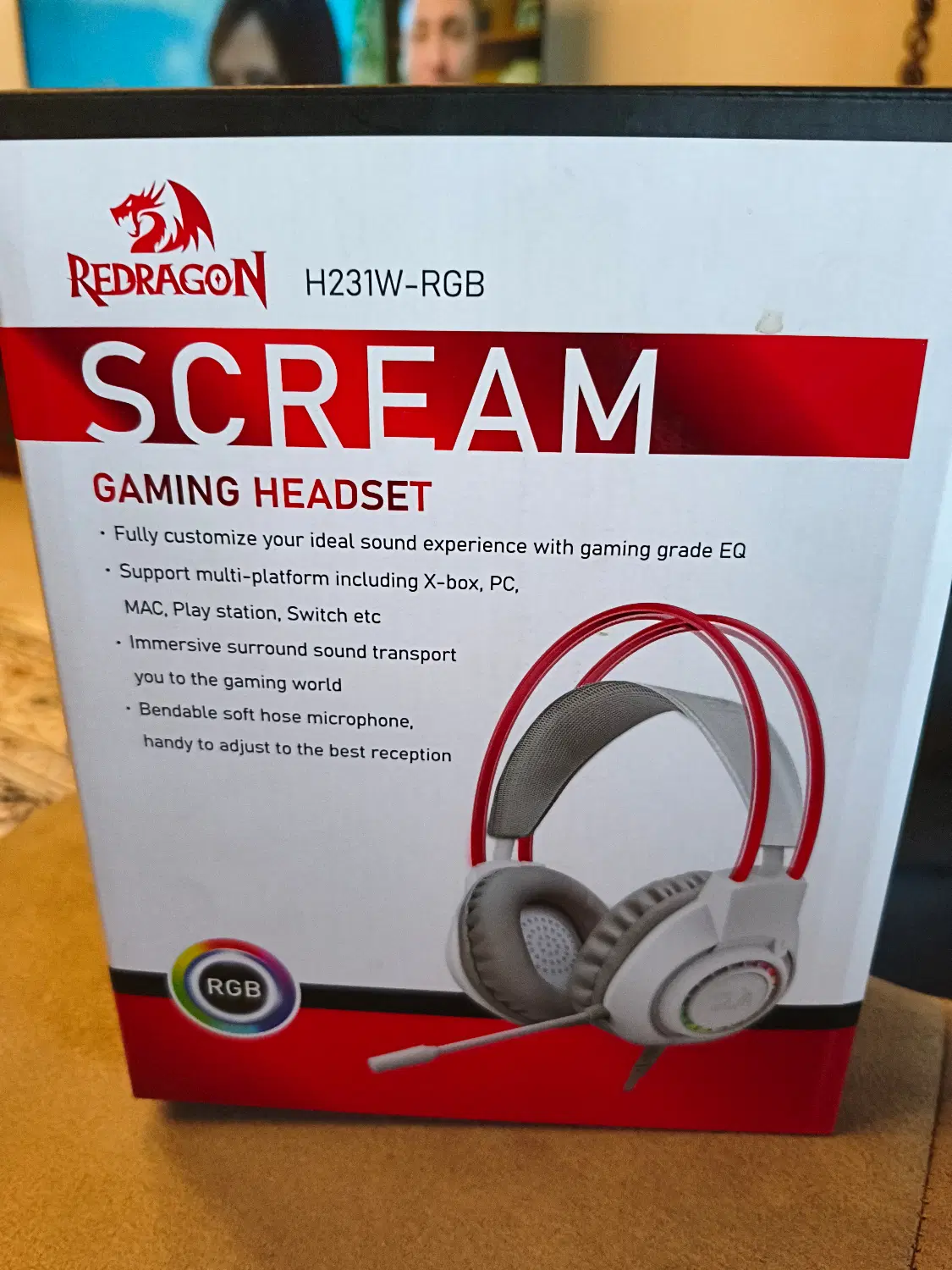 هدست Reddragon H231 scream|قطعات و لوازم جانبی رایانه|تهران, دریا|دیوار