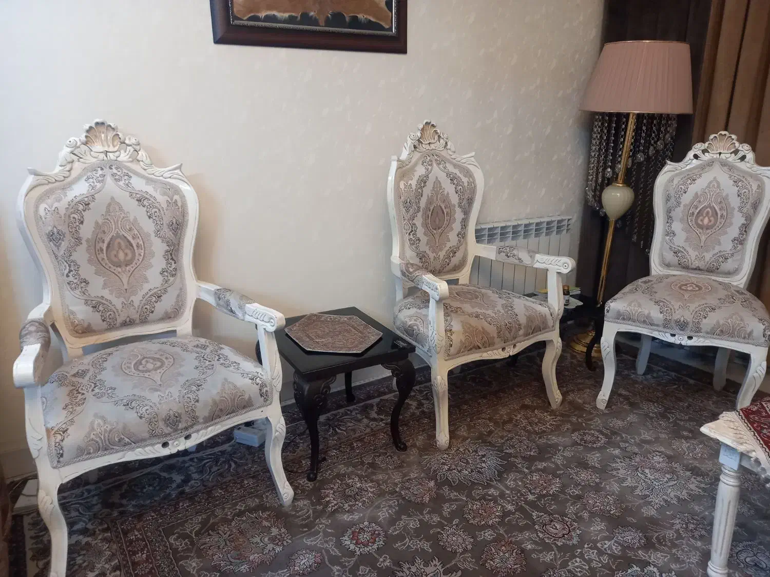 مبلمان استیل ۹ نفره|مبلمان خانگی و میز عسلی|ری, شهرری|دیوار