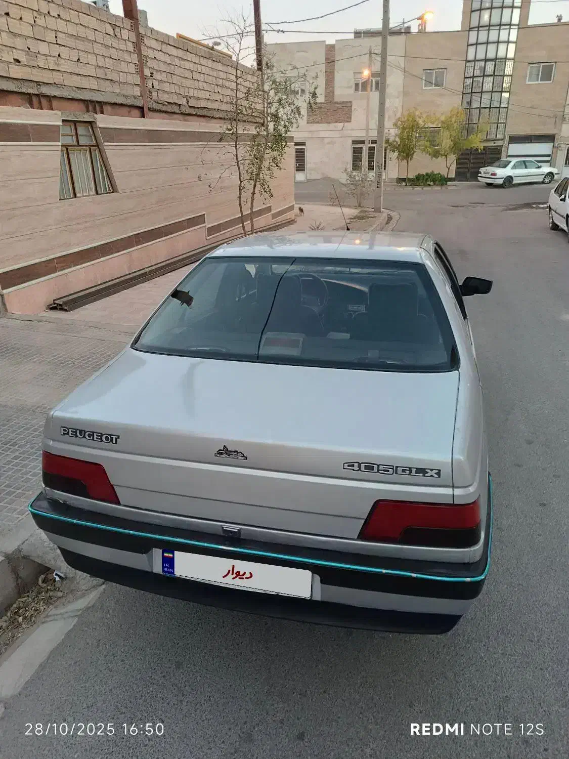 پژو 405 مدل 1386 به رنگ نقره ای|خودرو سواری و وانت|بیرجند, |دیوار
