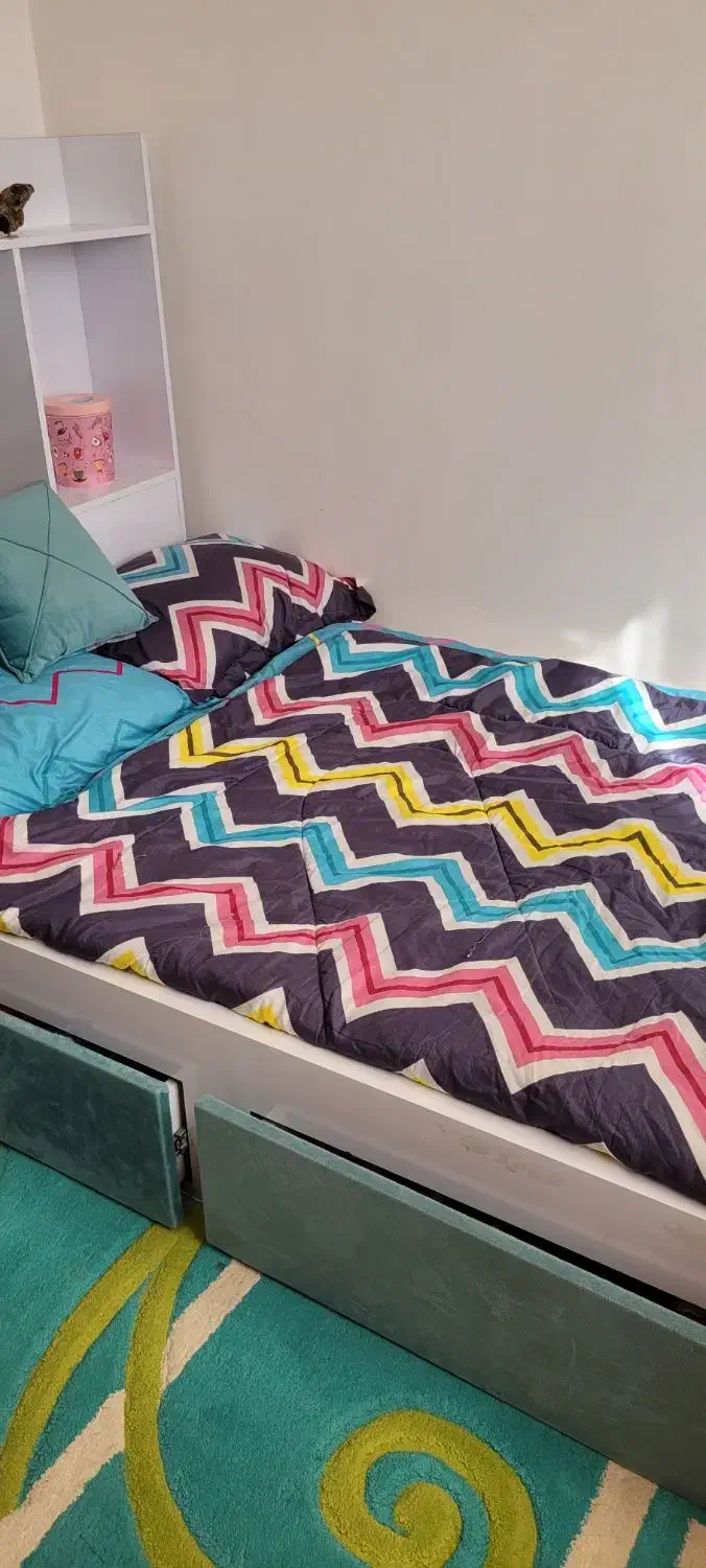 سرویس خواب نوجوان میز مطالعه صندلی|تخت و سرویس خواب|شاندیز, |دیوار