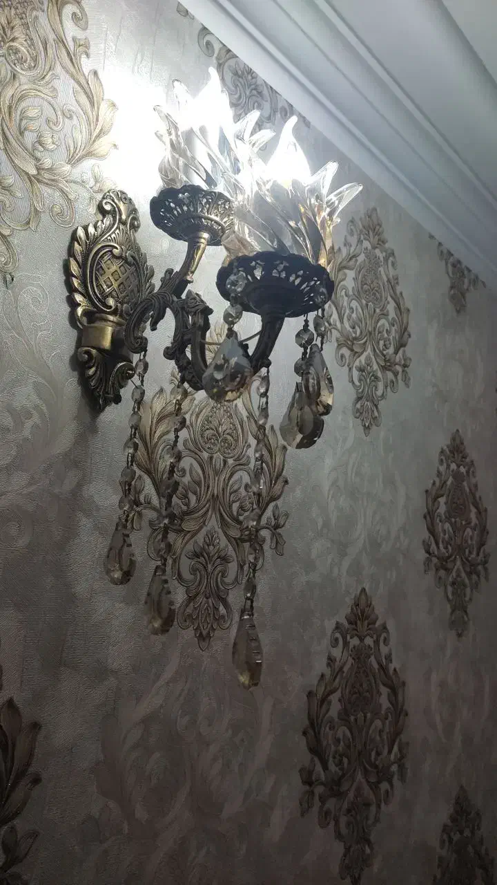 دوعددلوستر|لوستر و چراغ آویز|پاکدشت, پاکدشت (مامازند)|دیوار