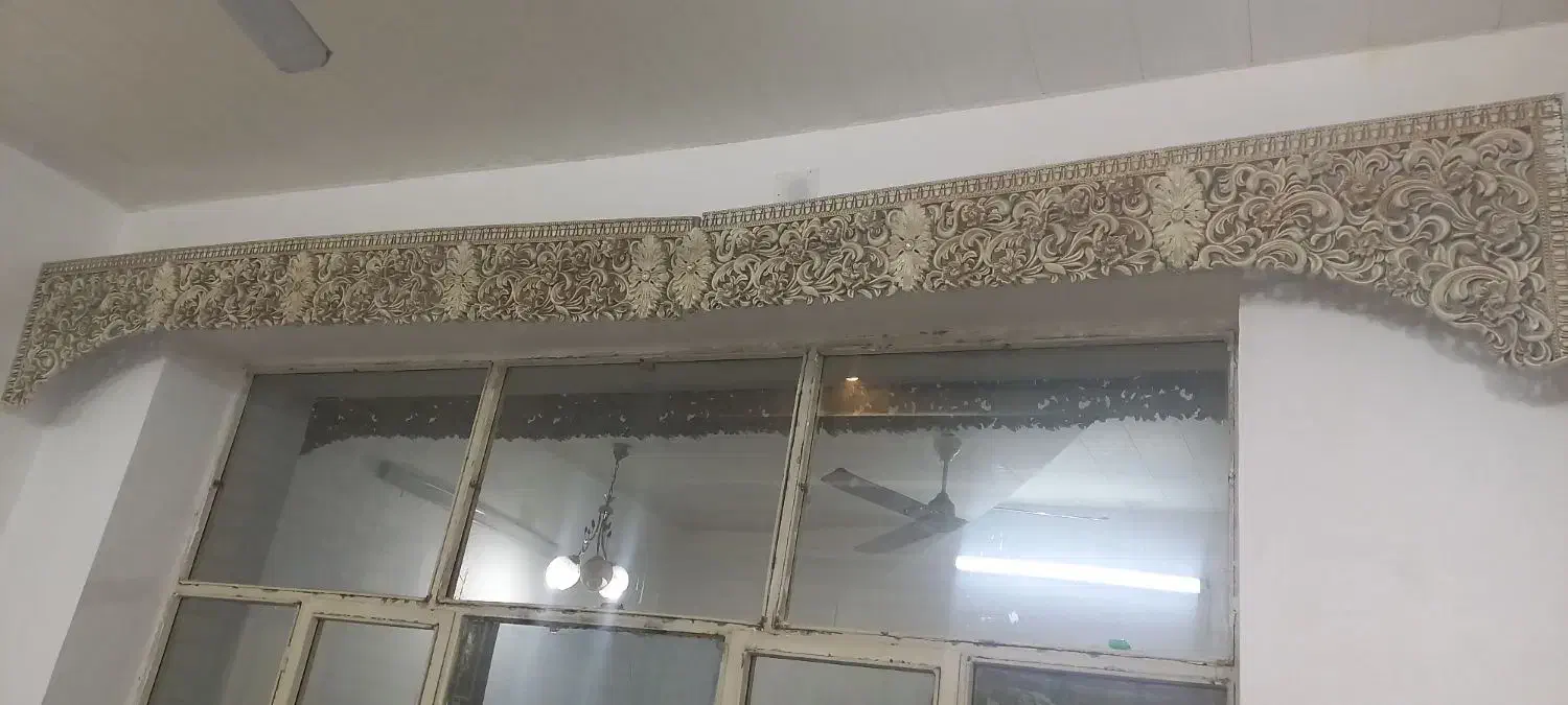 کتیبه پرده|پرده، رانر، رومیزی|اهواز, کمپلو شمالی|دیوار