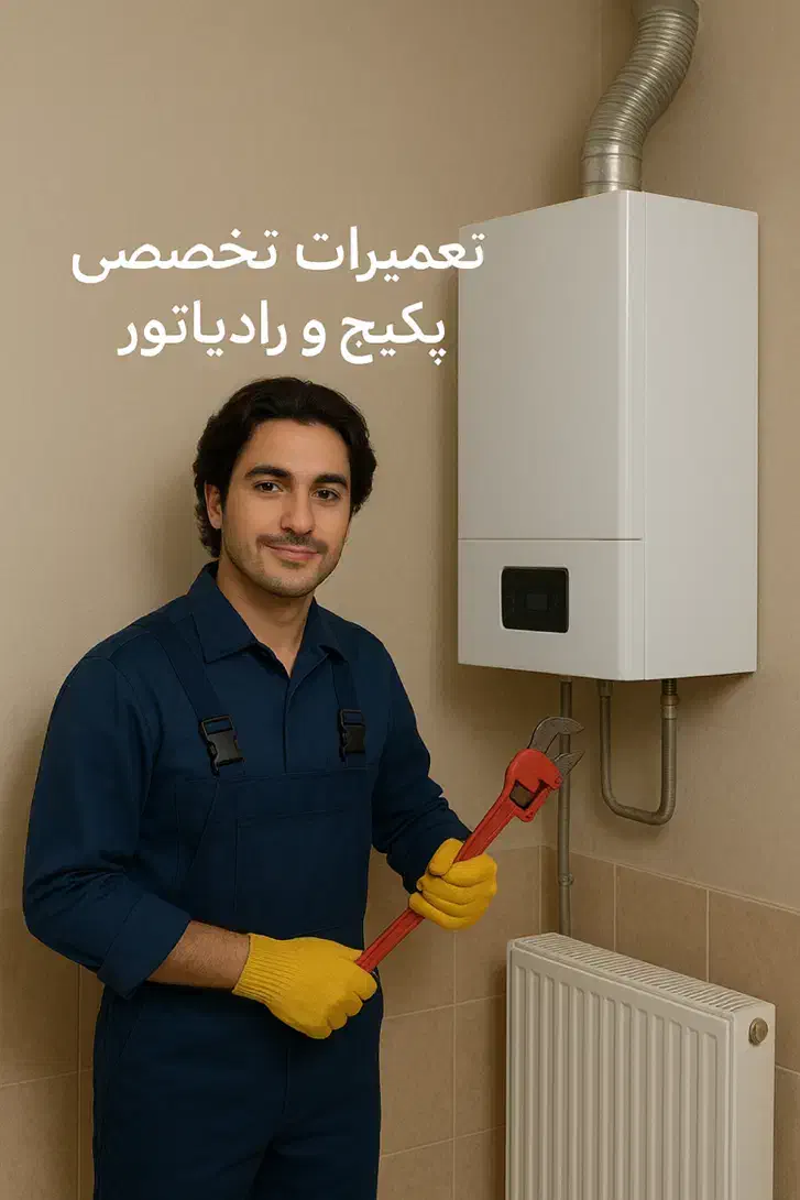نصب و تعمیر پکیج رادیاتور فوری تضمینی|خدمات پیشه و مهارت|نیشابور, شهرک قدس|دیوار