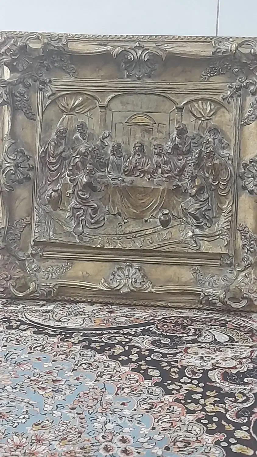 تابلو شام آخر|تابلو، نقاشی، عکس|کرج, دانشگاه خوارزمی|دیوار