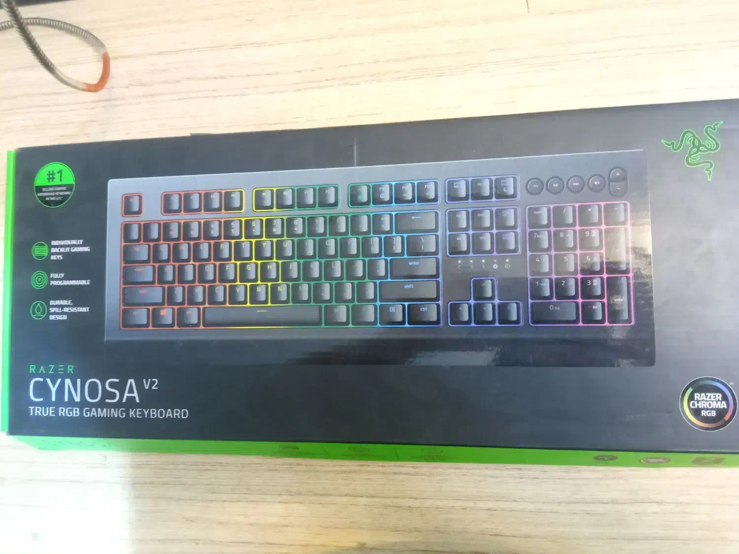 کیبورد گیمینگ Razer cynosa v2|قطعات و لوازم جانبی رایانه|شیراز, شهرک والفجر|دیوار